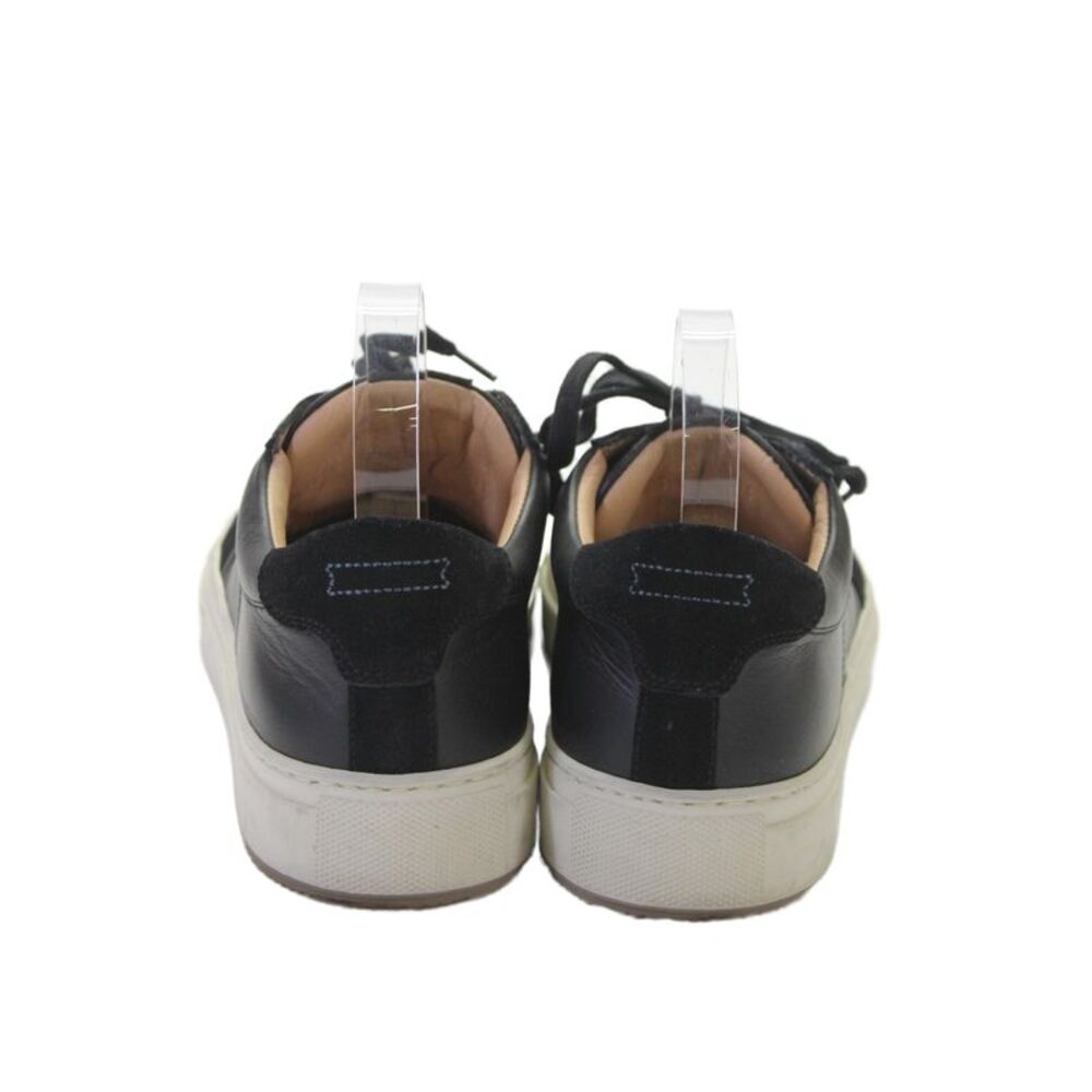 Greats Mens Leather Lace Up Low Top Walking Sneakers Black Size 10.5 - Picture 3 of 5